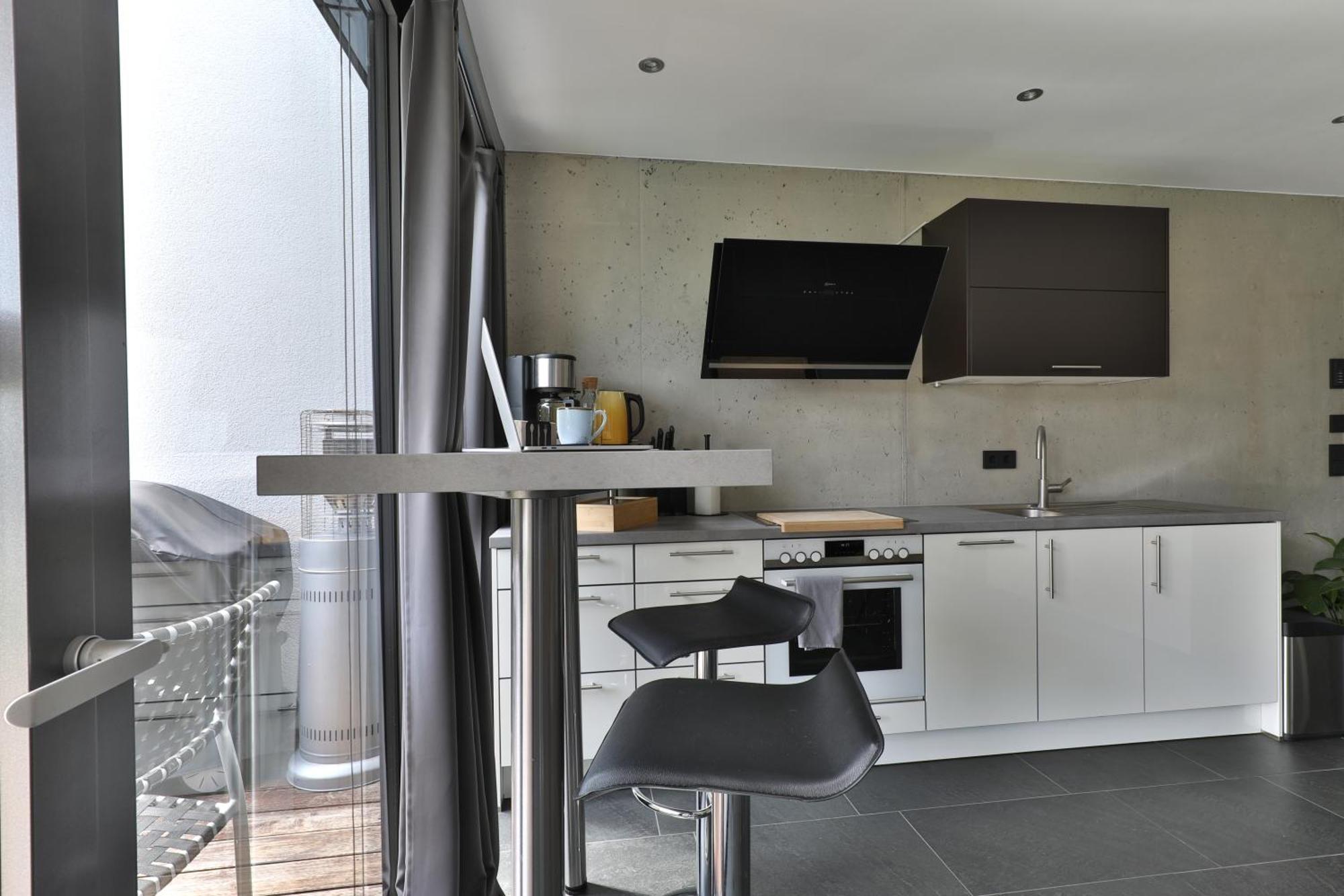 Modernes Studio-Apartment Gersthofen Exterior foto