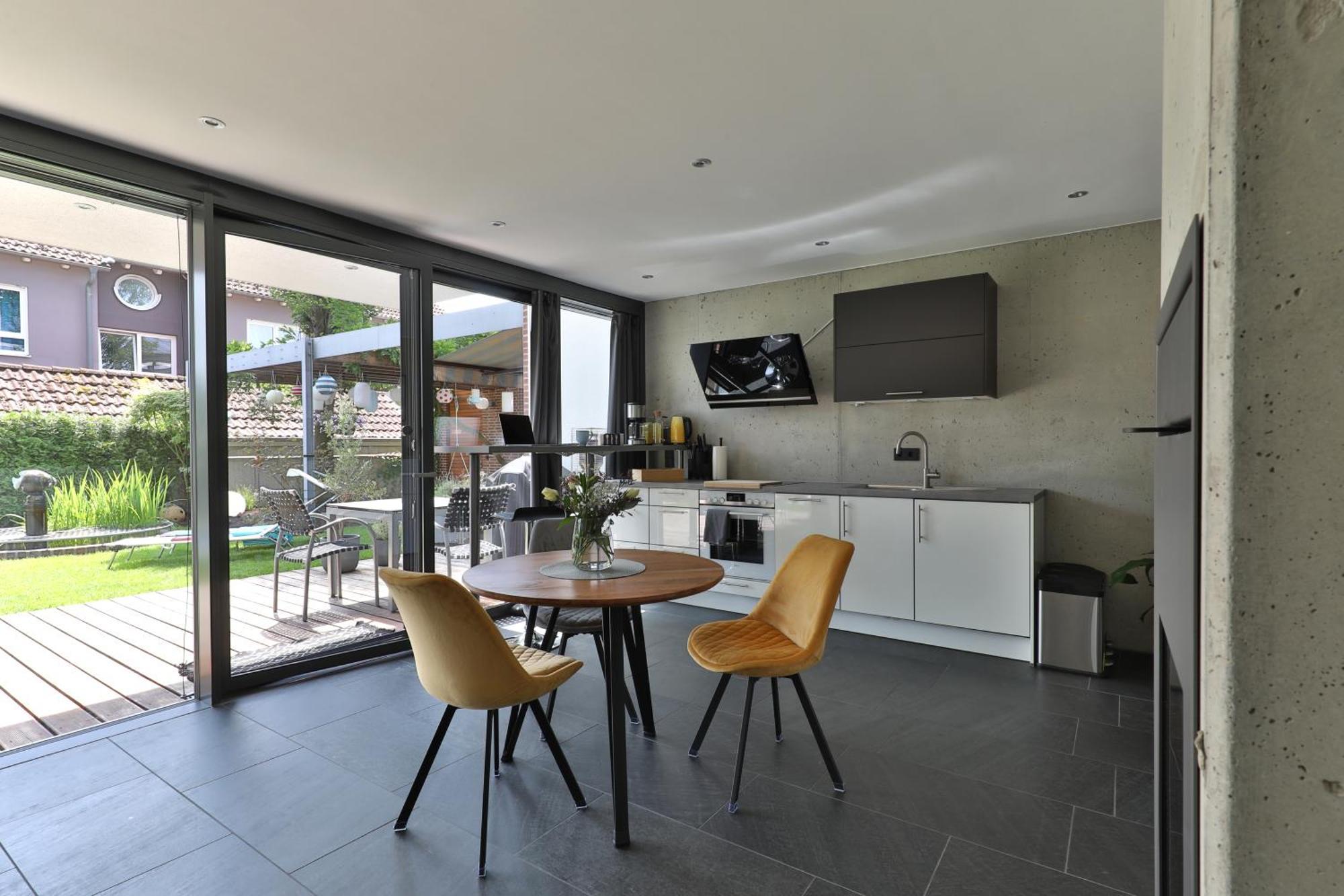 Modernes Studio-Apartment Gersthofen Exterior foto