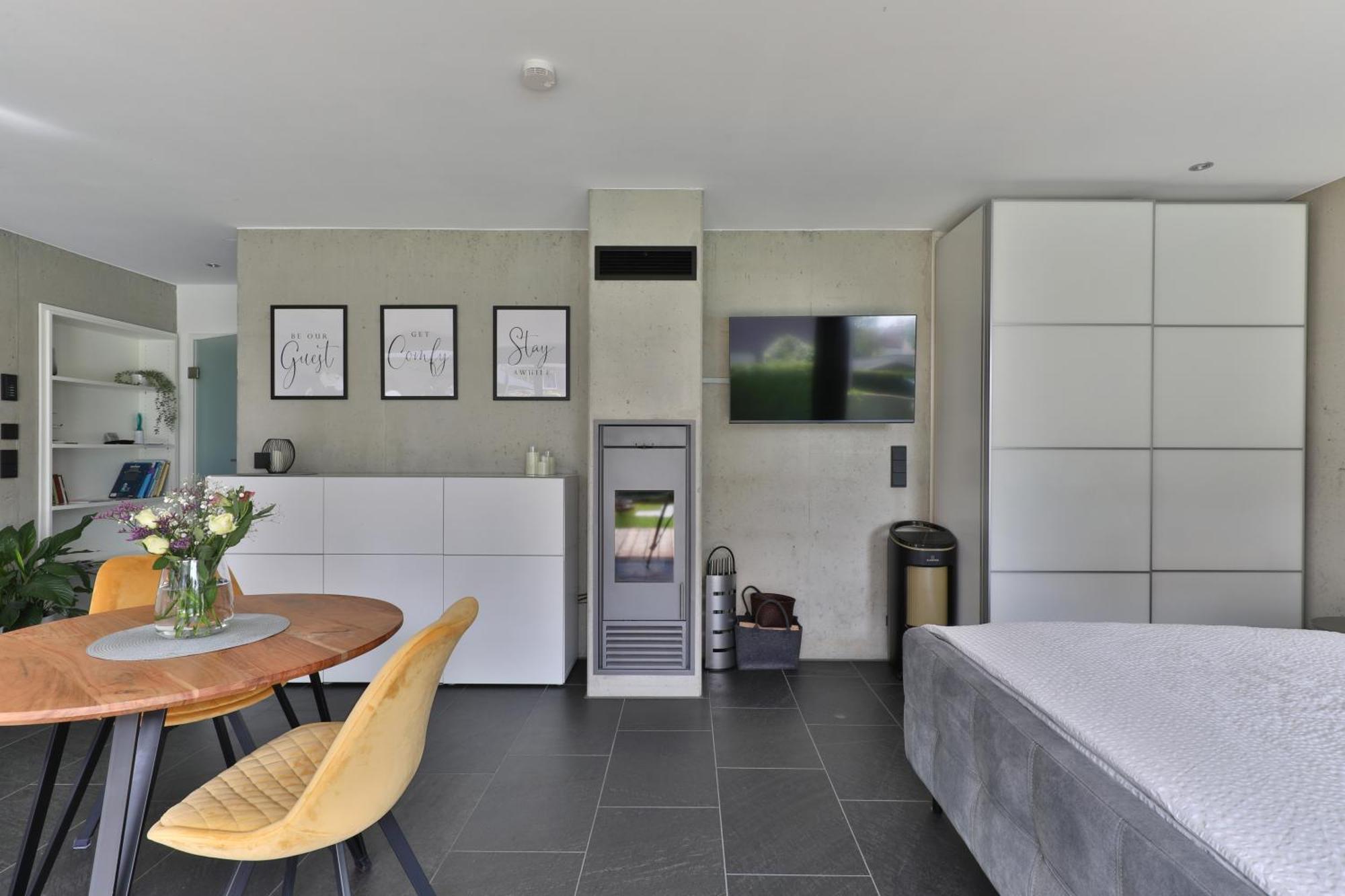 Modernes Studio-Apartment Gersthofen Exterior foto