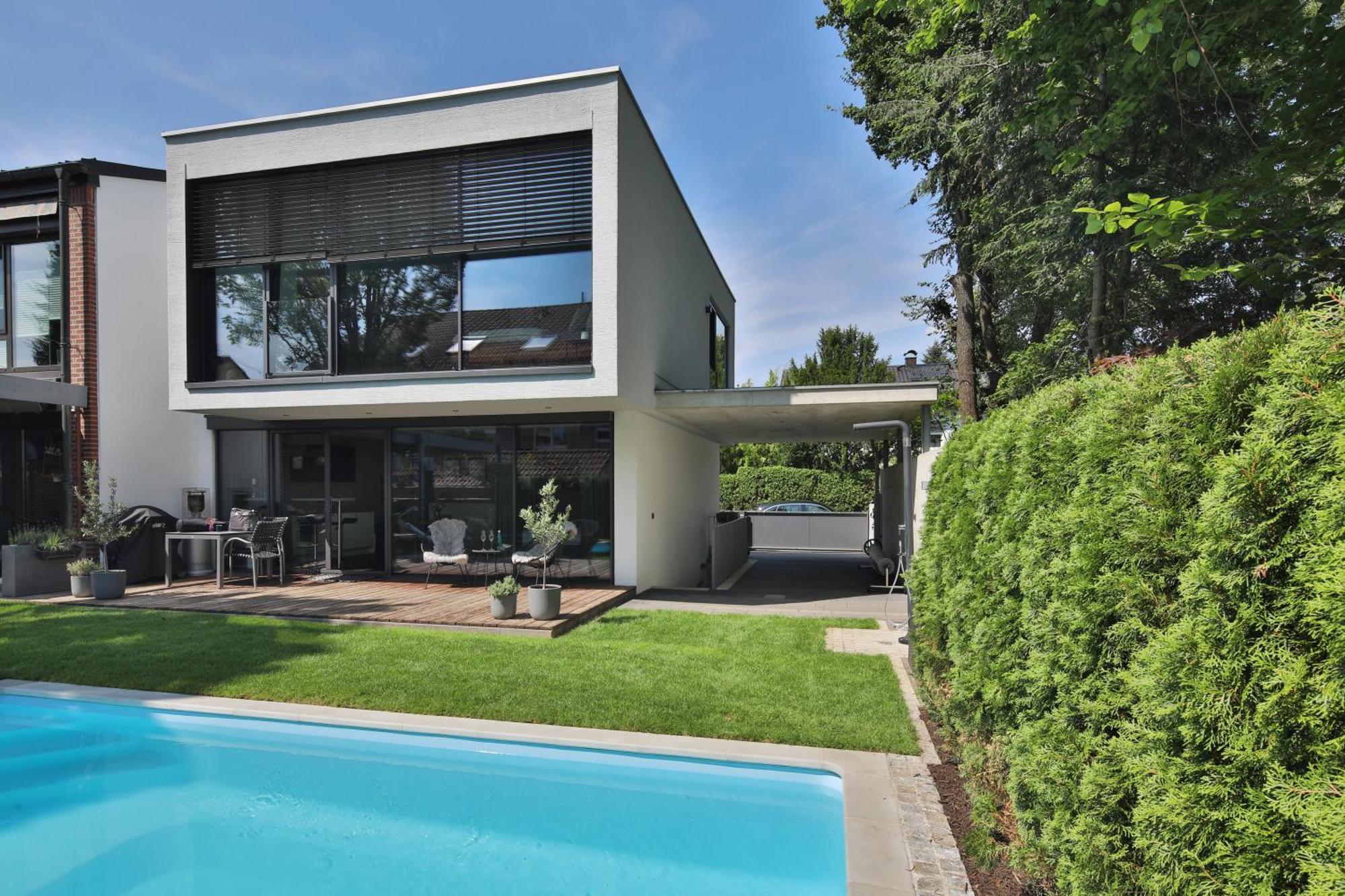 Modernes Studio-Apartment Gersthofen Exterior foto